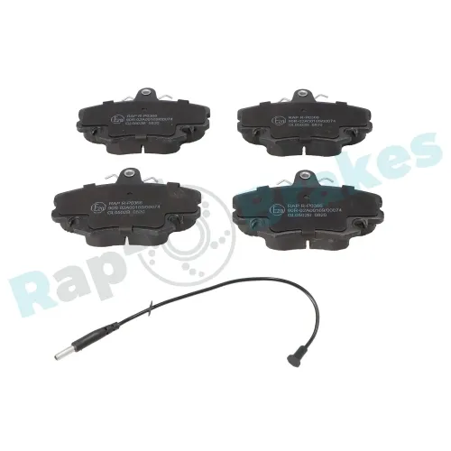 Bremsbelagsatz, Scheibenbremse Vorderachse RAP BRAKES R-P0366 Bild Bremsbelagsatz, Scheibenbremse Vorderachse RAP BRAKES R-P0366