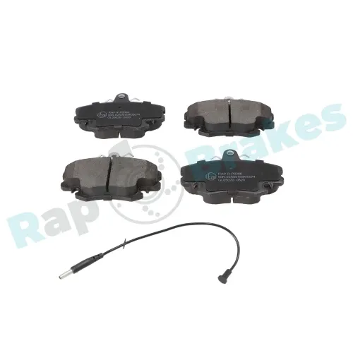 Bremsbelagsatz, Scheibenbremse Vorderachse RAP BRAKES R-P0366 Bild Bremsbelagsatz, Scheibenbremse Vorderachse RAP BRAKES R-P0366