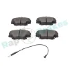 Bremsbelagsatz, Scheibenbremse Vorderachse RAP BRAKES R-P0366 Bild Bremsbelagsatz, Scheibenbremse Vorderachse RAP BRAKES R-P0366