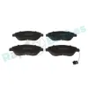 Bremsbelagsatz, Scheibenbremse Vorderachse RAP BRAKES R-P0384