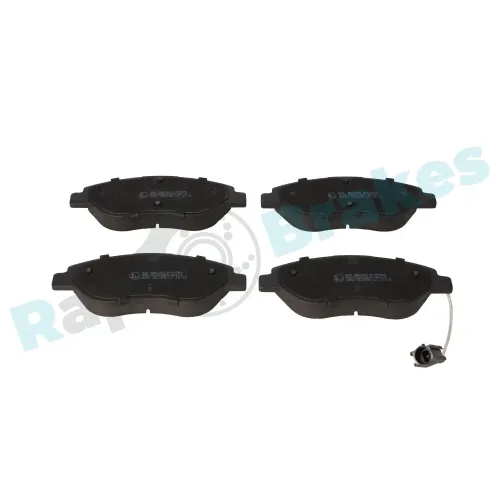 Bremsbelagsatz, Scheibenbremse Vorderachse RAP BRAKES R-P0384 Bild Bremsbelagsatz, Scheibenbremse Vorderachse RAP BRAKES R-P0384