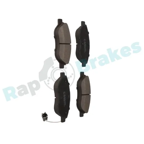 Bremsbelagsatz, Scheibenbremse Vorderachse RAP BRAKES R-P0384 Bild Bremsbelagsatz, Scheibenbremse Vorderachse RAP BRAKES R-P0384