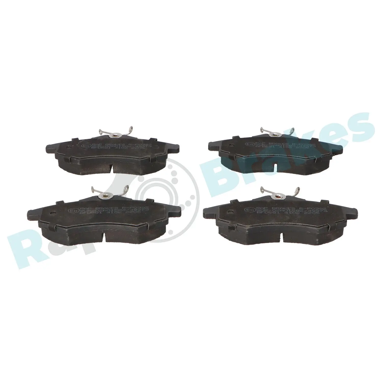 Bremsbelagsatz, Scheibenbremse Vorderachse RAP BRAKES R-P0392