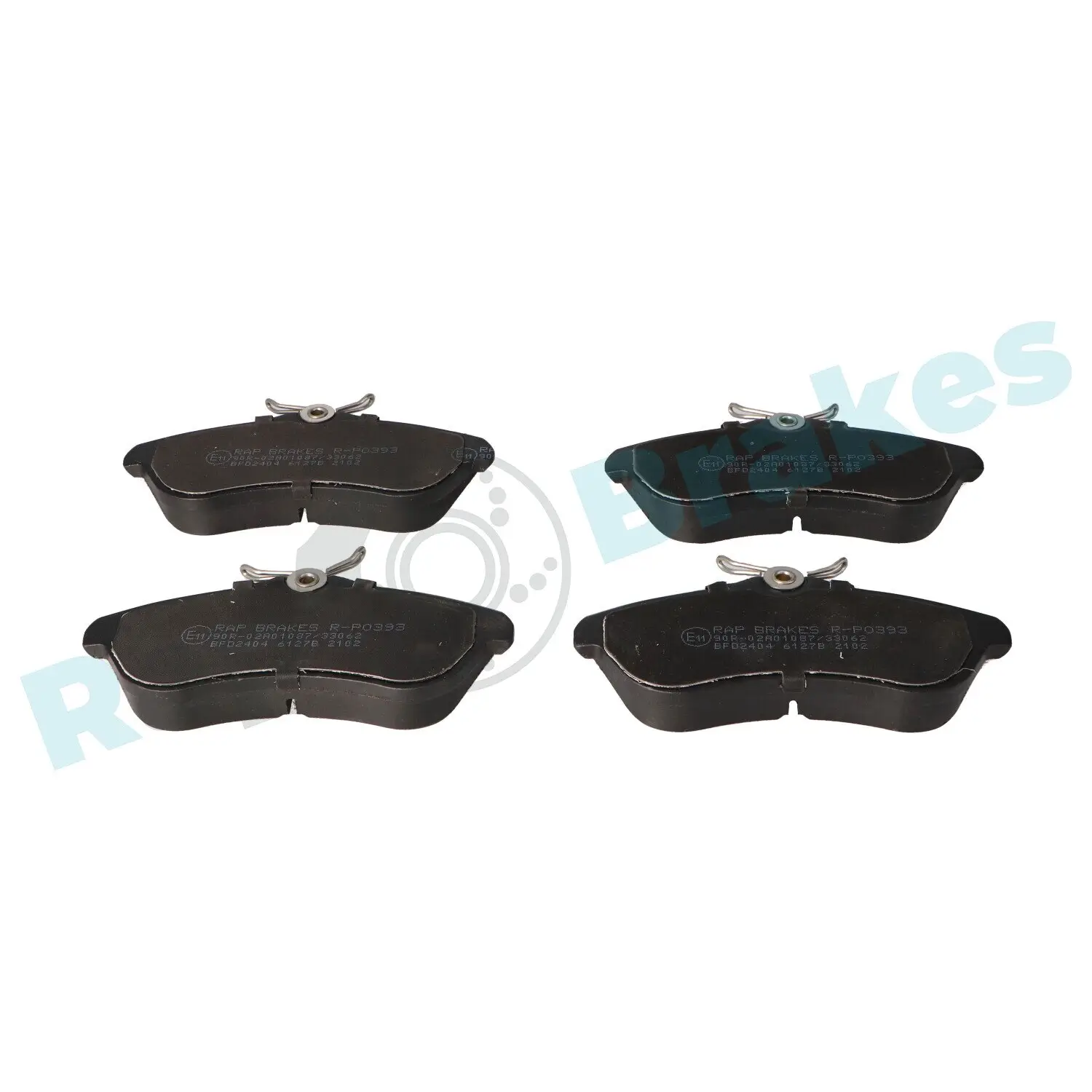 Bremsbelagsatz, Scheibenbremse Vorderachse RAP BRAKES R-P0393