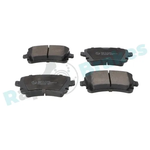 Bremsbelagsatz, Scheibenbremse Hinterachse RAP BRAKES R-P0405 Bild Bremsbelagsatz, Scheibenbremse Hinterachse RAP BRAKES R-P0405