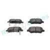Bremsbelagsatz, Scheibenbremse Hinterachse RAP BRAKES R-P0411 Bild Bremsbelagsatz, Scheibenbremse Hinterachse RAP BRAKES R-P0411