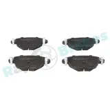 Bremsbelagsatz, Scheibenbremse Hinterachse RAP BRAKES R-P0419