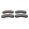 Bremsbelagsatz, Scheibenbremse Vorderachse RAP BRAKES R-P0428 Bild Bremsbelagsatz, Scheibenbremse Vorderachse RAP BRAKES R-P0428