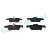 Bremsbelagsatz, Scheibenbremse Hinterachse RAP BRAKES R-P0439