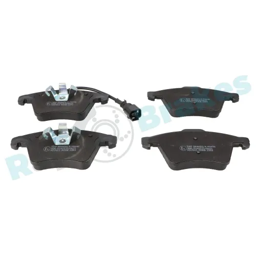Bremsbelagsatz, Scheibenbremse Vorderachse RAP BRAKES R-P0446 Bild Bremsbelagsatz, Scheibenbremse Vorderachse RAP BRAKES R-P0446