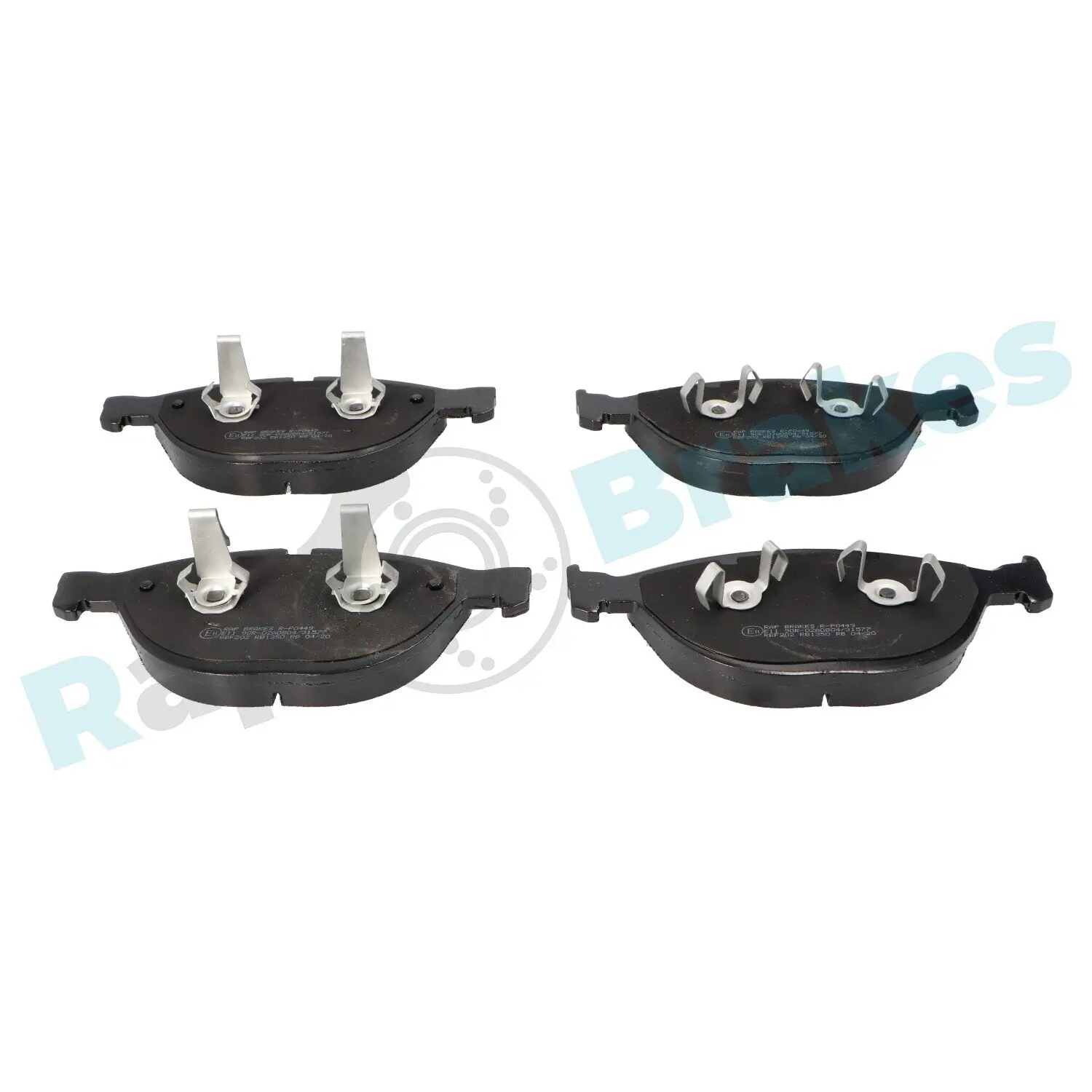 Bremsbelagsatz, Scheibenbremse Vorderachse RAP BRAKES R-P0449