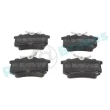 Bremsbelagsatz, Scheibenbremse Hinterachse RAP BRAKES R-P0468