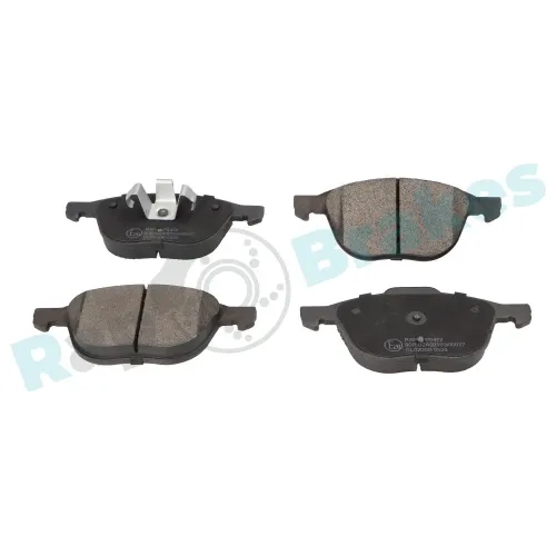 Bremsbelagsatz, Scheibenbremse Vorderachse RAP BRAKES R-P0472 Bild Bremsbelagsatz, Scheibenbremse Vorderachse RAP BRAKES R-P0472