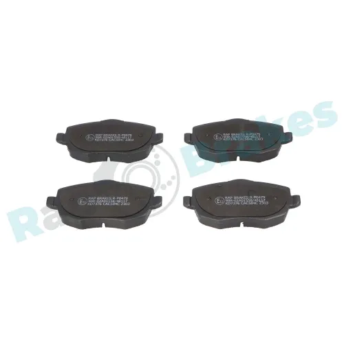 Bremsbelagsatz, Scheibenbremse Vorderachse RAP BRAKES R-P0479 Bild Bremsbelagsatz, Scheibenbremse Vorderachse RAP BRAKES R-P0479