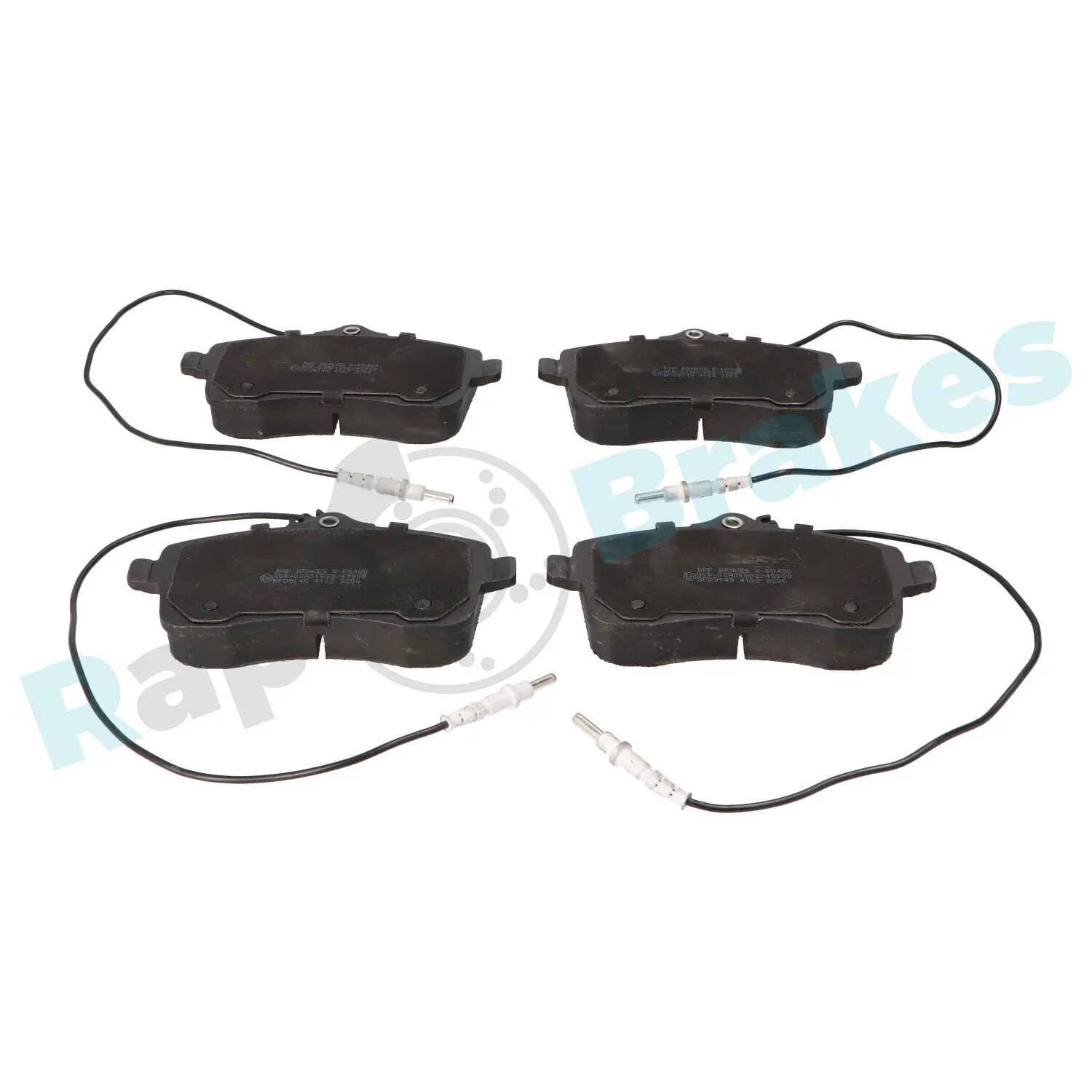 Bremsbelagsatz, Scheibenbremse Vorderachse RAP BRAKES R-P0480
