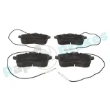 Bremsbelagsatz, Scheibenbremse Vorderachse RAP BRAKES R-P0480