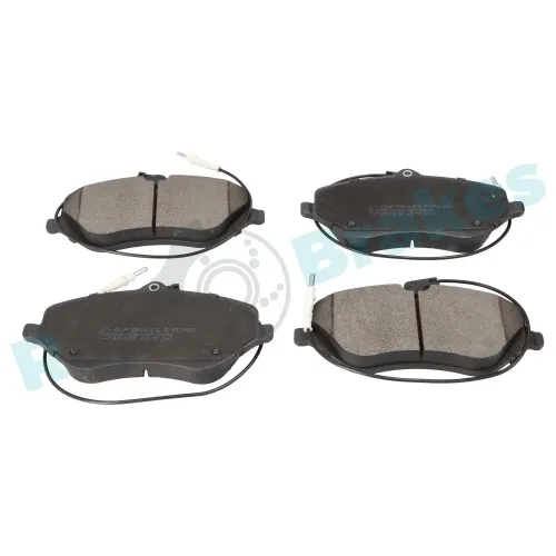 Bremsbelagsatz, Scheibenbremse Vorderachse RAP BRAKES R-P0481 Bild Bremsbelagsatz, Scheibenbremse Vorderachse RAP BRAKES R-P0481