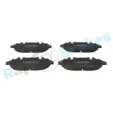 Bremsbelagsatz, Scheibenbremse Vorderachse RAP BRAKES R-P0486