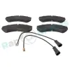 Bremsbelagsatz, Scheibenbremse Vorderachse RAP BRAKES R-P0494 Bild Bremsbelagsatz, Scheibenbremse Vorderachse RAP BRAKES R-P0494