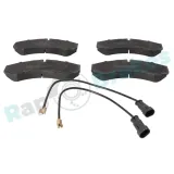 Bremsbelagsatz, Scheibenbremse Vorderachse RAP BRAKES R-P0494