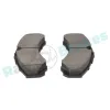 Bremsbelagsatz, Scheibenbremse Vorderachse RAP BRAKES R-P0494 Bild Bremsbelagsatz, Scheibenbremse Vorderachse RAP BRAKES R-P0494