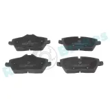 Bremsbelagsatz, Scheibenbremse Vorderachse RAP BRAKES R-P0496