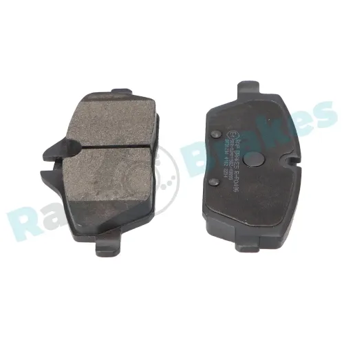Bremsbelagsatz, Scheibenbremse Vorderachse RAP BRAKES R-P0496 Bild Bremsbelagsatz, Scheibenbremse Vorderachse RAP BRAKES R-P0496