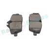 Bremsbelagsatz, Scheibenbremse Vorderachse RAP BRAKES R-P0496 Bild Bremsbelagsatz, Scheibenbremse Vorderachse RAP BRAKES R-P0496