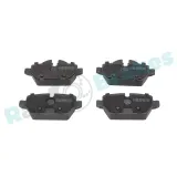 Bremsbelagsatz, Scheibenbremse Hinterachse RAP BRAKES R-P0497