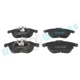 Bremsbelagsatz, Scheibenbremse Vorderachse RAP BRAKES R-P0498