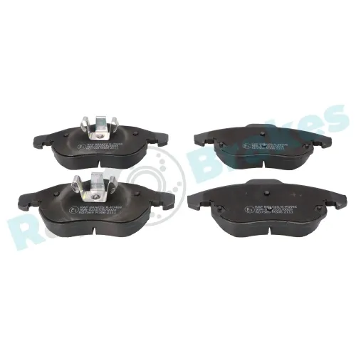 Bremsbelagsatz, Scheibenbremse Vorderachse RAP BRAKES R-P0498 Bild Bremsbelagsatz, Scheibenbremse Vorderachse RAP BRAKES R-P0498
