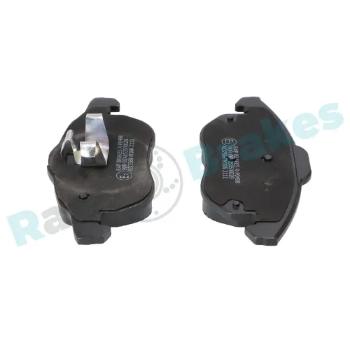 Bremsbelagsatz, Scheibenbremse Vorderachse RAP BRAKES R-P0498 Bild Bremsbelagsatz, Scheibenbremse Vorderachse RAP BRAKES R-P0498