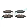 Bremsbelagsatz, Scheibenbremse Hinterachse RAP BRAKES R-P0505 Bild Bremsbelagsatz, Scheibenbremse Hinterachse RAP BRAKES R-P0505