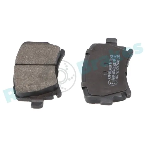 Bremsbelagsatz, Scheibenbremse Hinterachse RAP BRAKES R-P0506 Bild Bremsbelagsatz, Scheibenbremse Hinterachse RAP BRAKES R-P0506