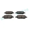 Bremsbelagsatz, Scheibenbremse Vorderachse RAP BRAKES R-P0508 Bild Bremsbelagsatz, Scheibenbremse Vorderachse RAP BRAKES R-P0508