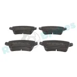 Bremsbelagsatz, Scheibenbremse Hinterachse RAP BRAKES R-P0520