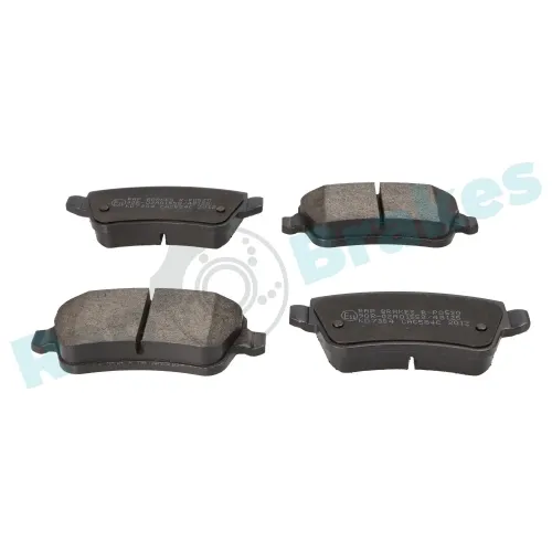 Bremsbelagsatz, Scheibenbremse Hinterachse RAP BRAKES R-P0520 Bild Bremsbelagsatz, Scheibenbremse Hinterachse RAP BRAKES R-P0520