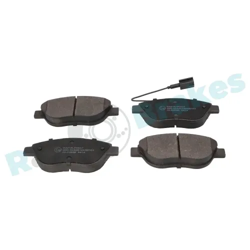 Bremsbelagsatz, Scheibenbremse Vorderachse RAP BRAKES R-P0537 Bild Bremsbelagsatz, Scheibenbremse Vorderachse RAP BRAKES R-P0537