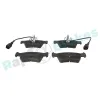 Bremsbelagsatz, Scheibenbremse Hinterachse RAP BRAKES R-P0552