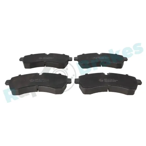 Bremsbelagsatz, Scheibenbremse Vorderachse RAP BRAKES R-P0576 Bild Bremsbelagsatz, Scheibenbremse Vorderachse RAP BRAKES R-P0576