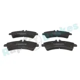 Bremsbelagsatz, Scheibenbremse Hinterachse RAP BRAKES R-P0579