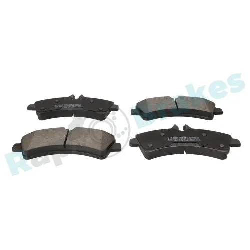 Bremsbelagsatz, Scheibenbremse Hinterachse RAP BRAKES R-P0579 Bild Bremsbelagsatz, Scheibenbremse Hinterachse RAP BRAKES R-P0579