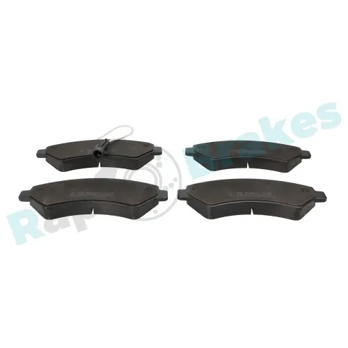 Bremsbelagsatz, Scheibenbremse Vorderachse RAP BRAKES R-P0583 Bild Bremsbelagsatz, Scheibenbremse Vorderachse RAP BRAKES R-P0583
