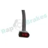 Bremsbelagsatz, Scheibenbremse Vorderachse RAP BRAKES R-P0603 Bild Bremsbelagsatz, Scheibenbremse Vorderachse RAP BRAKES R-P0603