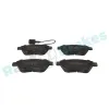 Bremsbelagsatz, Scheibenbremse Vorderachse RAP BRAKES R-P0624 Bild Bremsbelagsatz, Scheibenbremse Vorderachse RAP BRAKES R-P0624