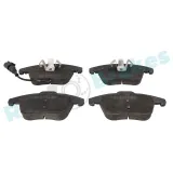 Bremsbelagsatz, Scheibenbremse Vorderachse RAP BRAKES R-P0640