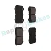 Bremsbelagsatz, Scheibenbremse Vorderachse RAP BRAKES R-P0647 Bild Bremsbelagsatz, Scheibenbremse Vorderachse RAP BRAKES R-P0647