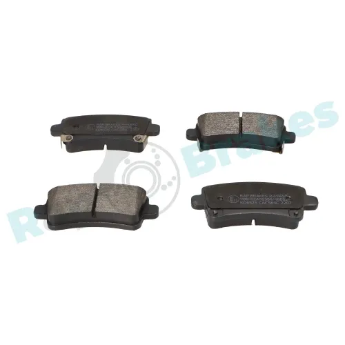 Bremsbelagsatz, Scheibenbremse Hinterachse RAP BRAKES R-P0659 Bild Bremsbelagsatz, Scheibenbremse Hinterachse RAP BRAKES R-P0659