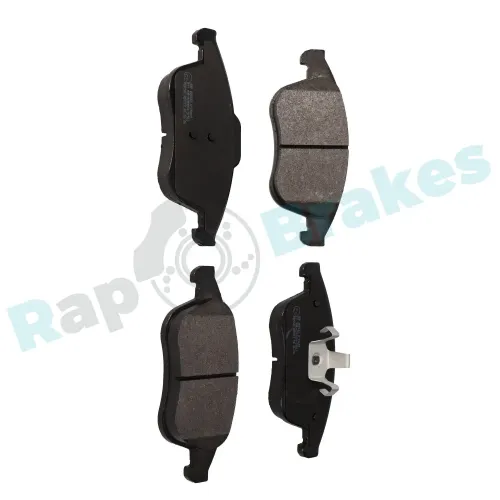 Bremsbelagsatz, Scheibenbremse Vorderachse RAP BRAKES R-P0665 Bild Bremsbelagsatz, Scheibenbremse Vorderachse RAP BRAKES R-P0665