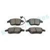 Bremsbelagsatz, Scheibenbremse Vorderachse RAP BRAKES R-P0684 Bild Bremsbelagsatz, Scheibenbremse Vorderachse RAP BRAKES R-P0684